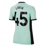 Billiga Chelsea Romeo Lavia #45 Tredje fotbollskläder Dam 2023-24 Kortärmad
